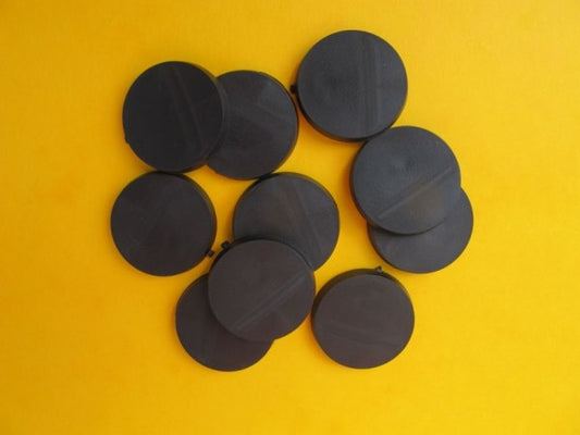 Why are some Bases printed on an FDM machine and not injection molded like the others?