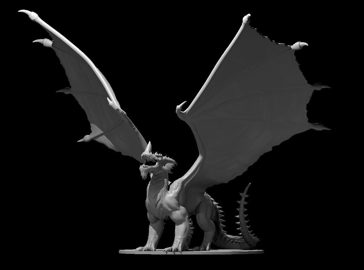 Blaue Drachen DnD TTRPG