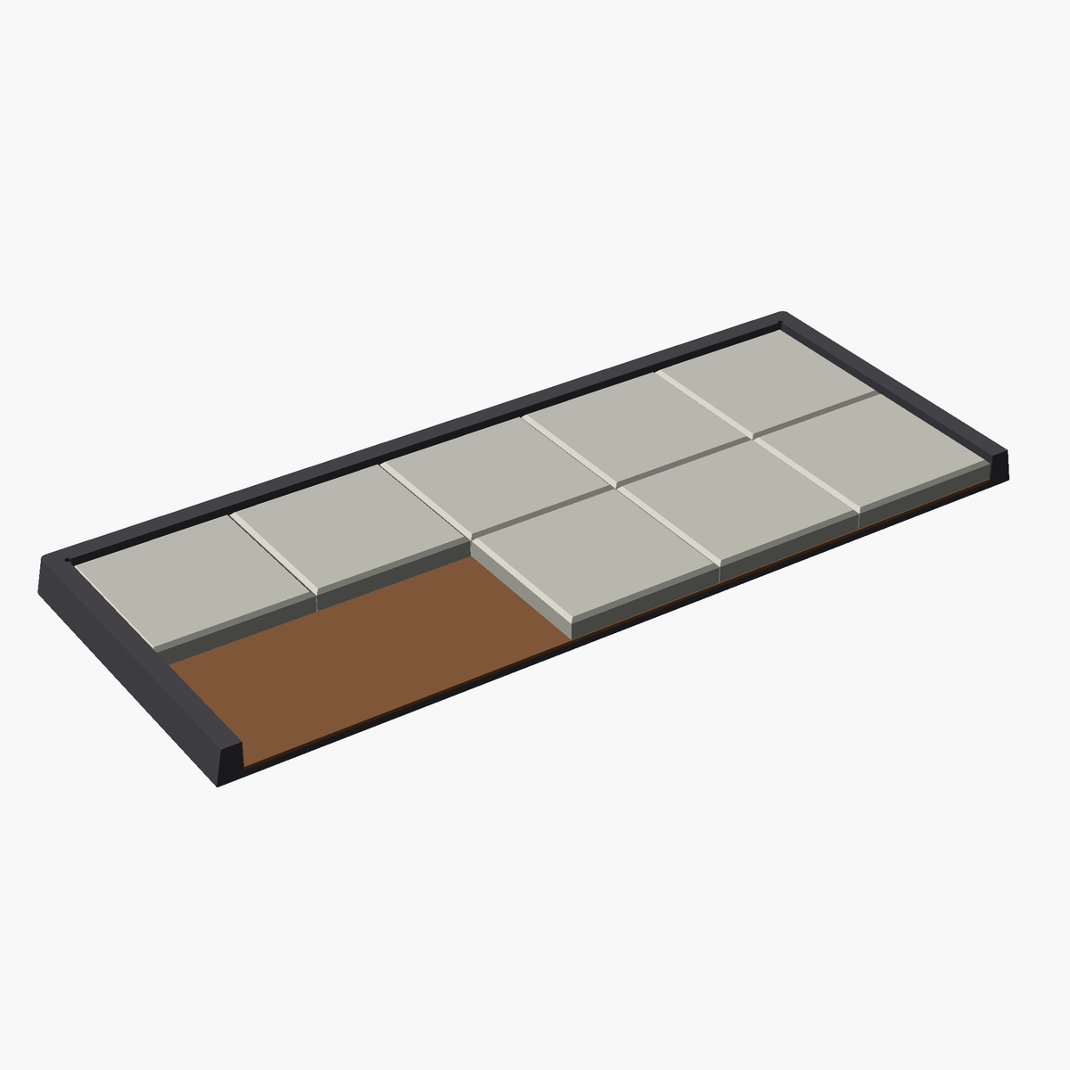 Movement Tray for Square Bases – 20 mm / 25 mm
