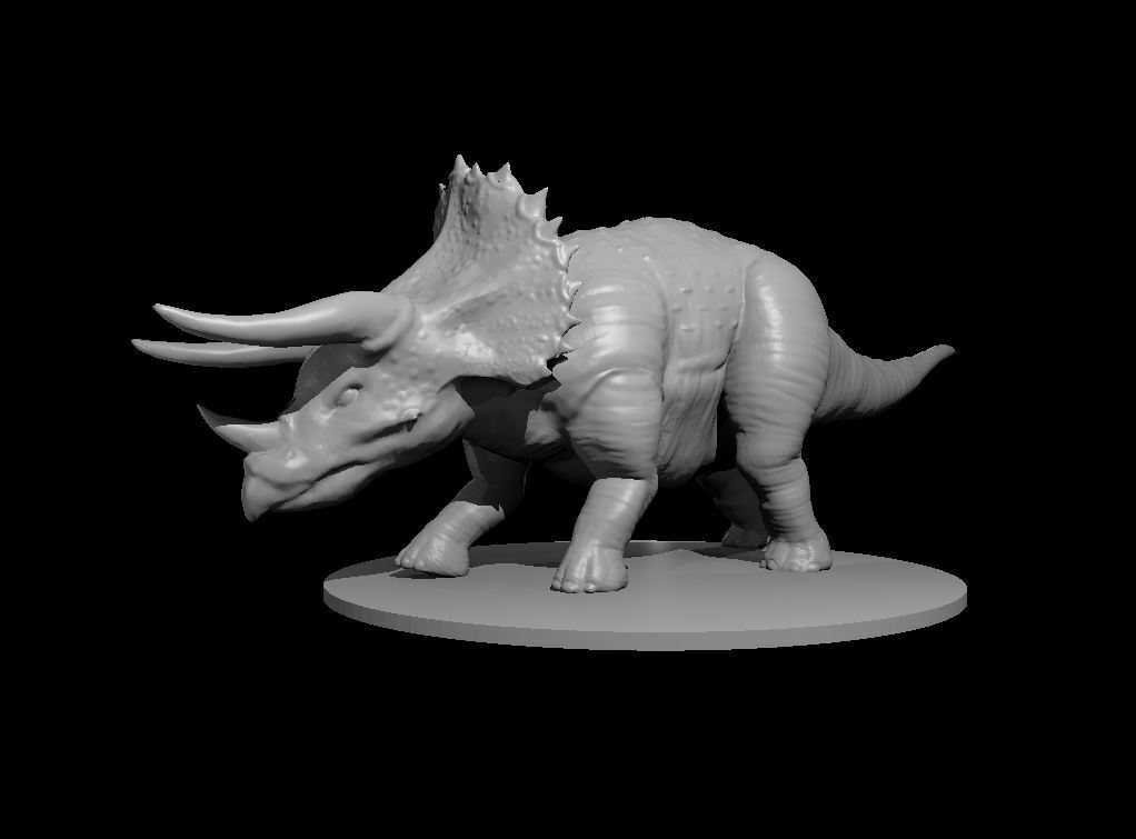 Triceratops DnD TTRPG