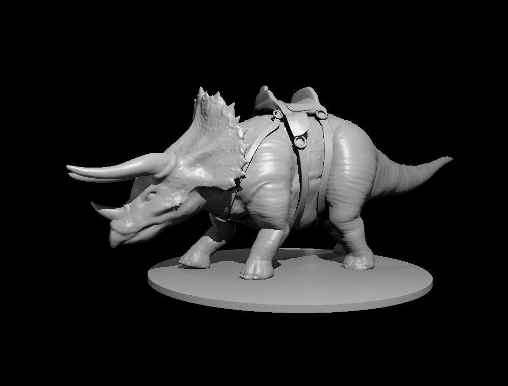 Triceratops DnD TTRPG