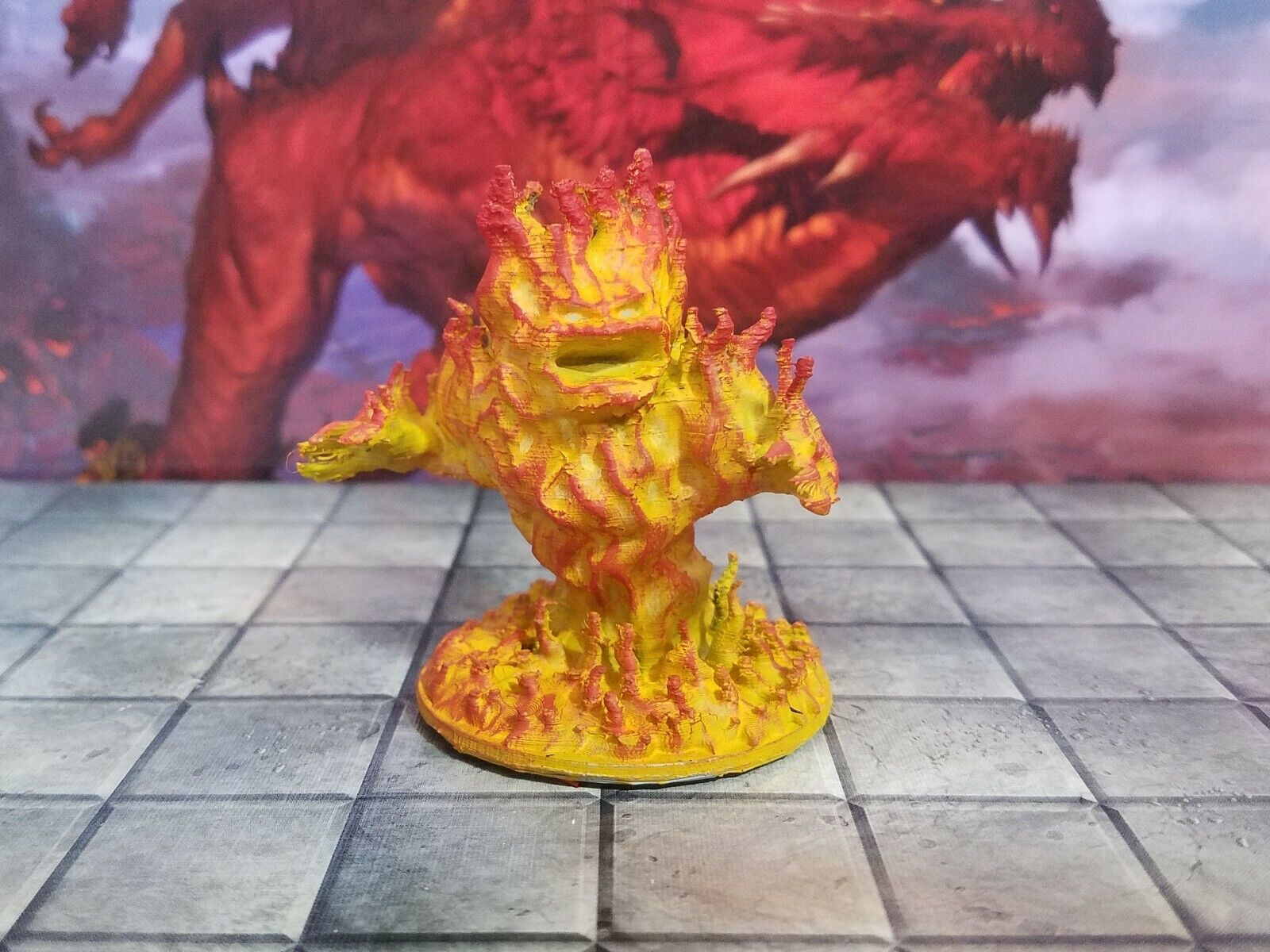 Feuer Elementar DnD TTRPG