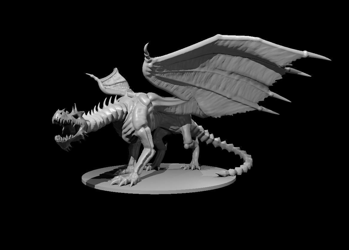 Untote Drachen DnD TTRPG