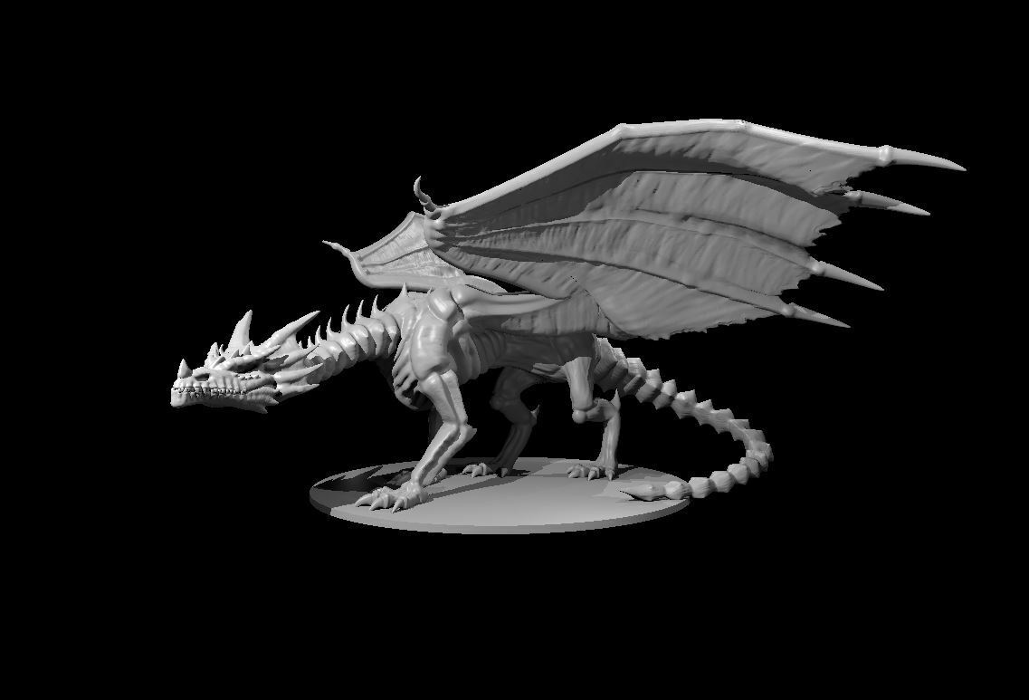 Untote Drachen DnD TTRPG