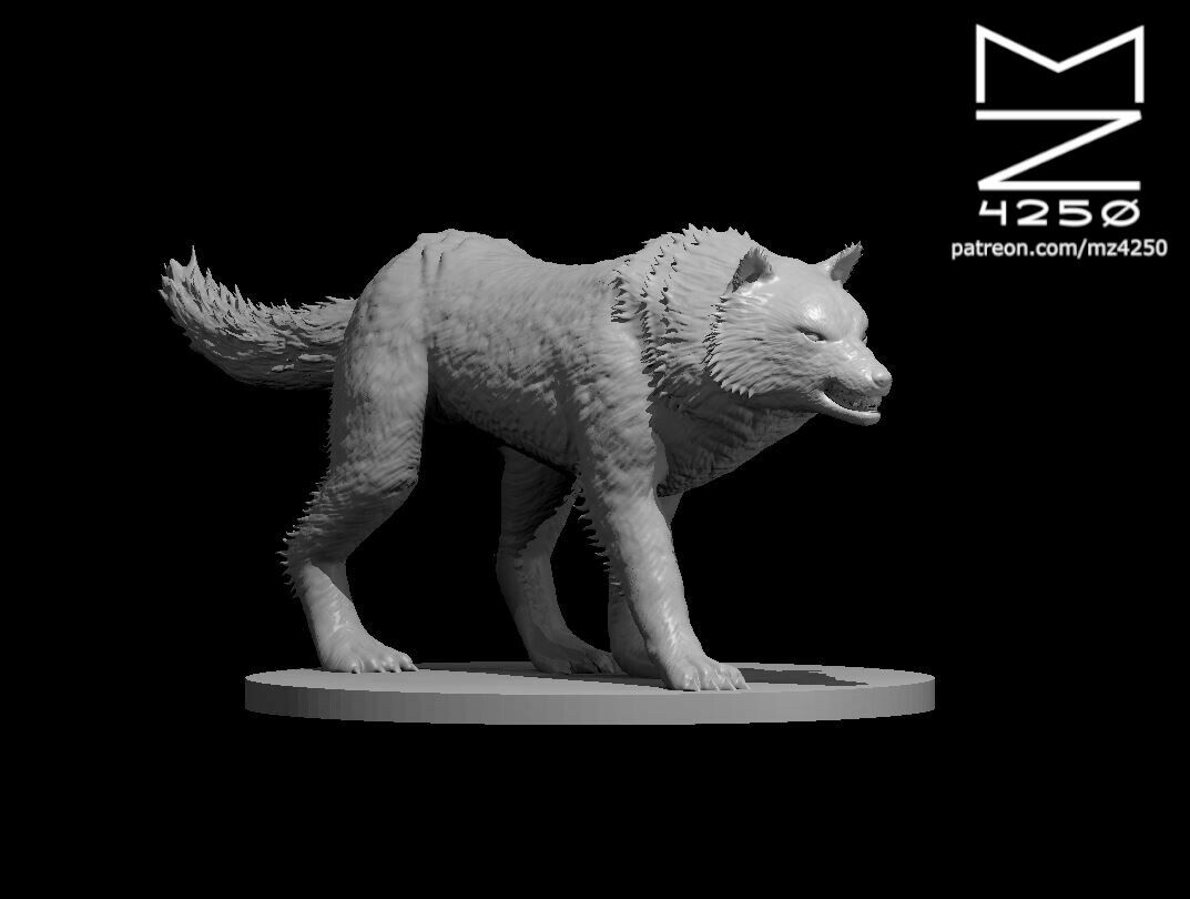 Dire Wolf DnD TTRPG