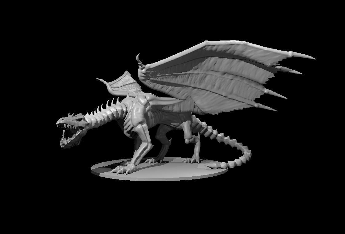 Untote Drachen DnD TTRPG