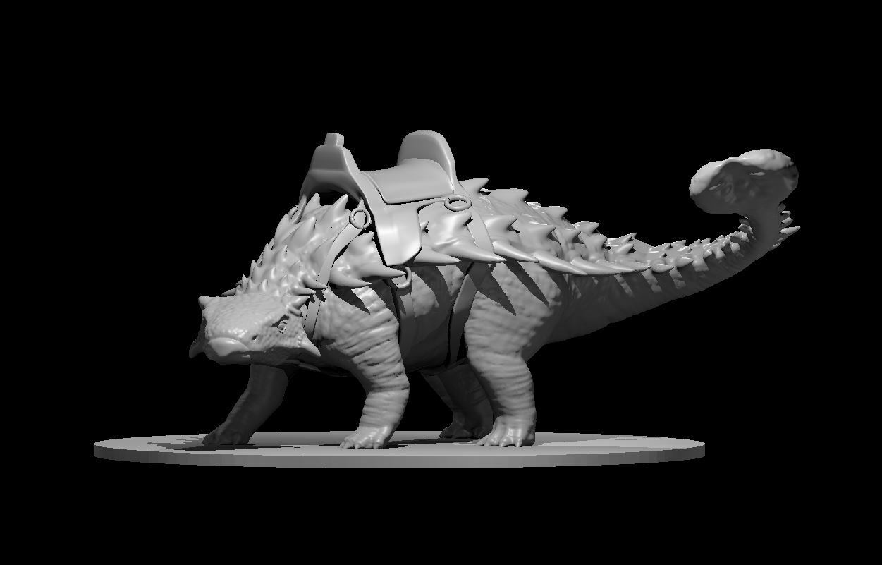 Ankylosaurus DnD TTRPG