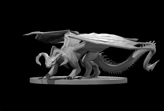 Black Dragon Young DnD